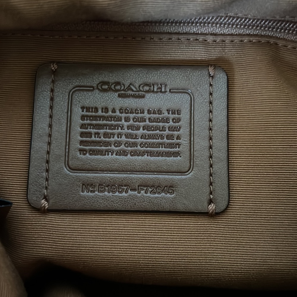 Coach Backpack - Picture 4 of 9